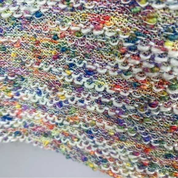 KUT from the Kloth Multi Colour Knit Pullover V Neck Sweater Small - Picture 9 of 11